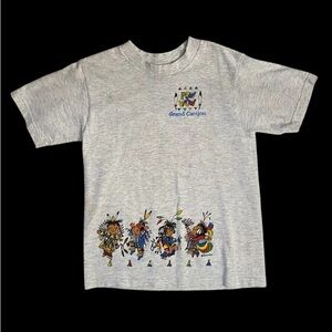 Vintage Fred Harvey Trading Company Grand Canyon T Shirt Kids 10/12 M